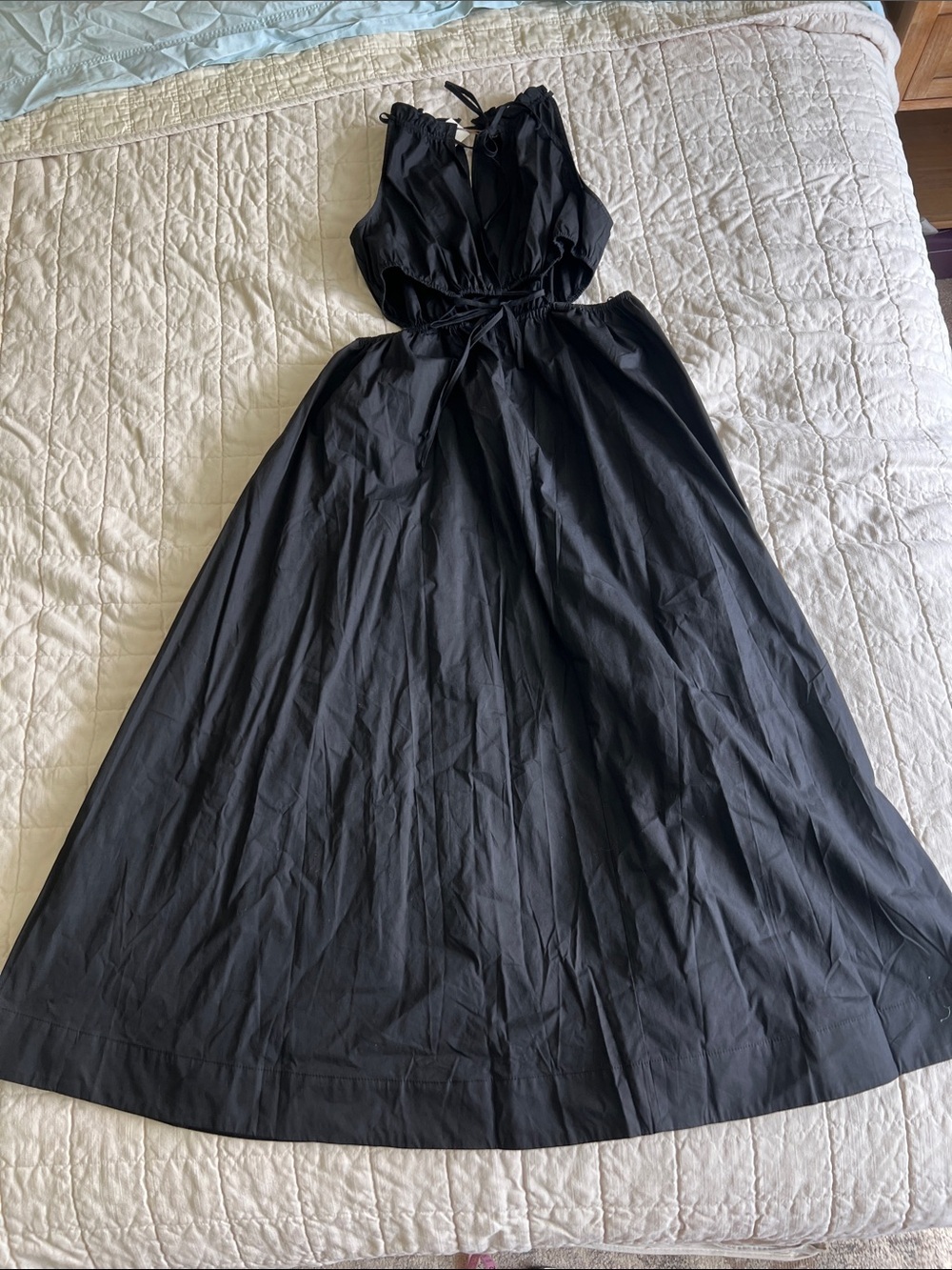 Moon River Dress with Cut Outs